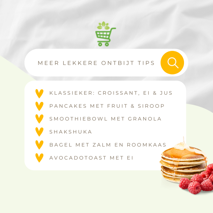 Lekkere ontbijttips