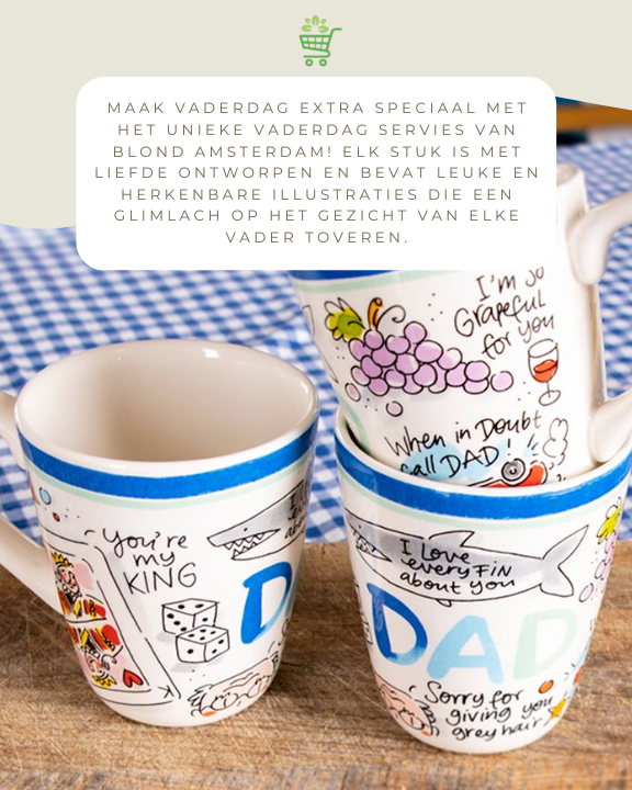 Blond Amsterdam servies koop je op detuinwinkelonline.nl!
