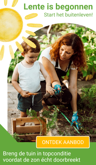Lente staat voor de deur. Breng jouw tuin of terras in topconditie