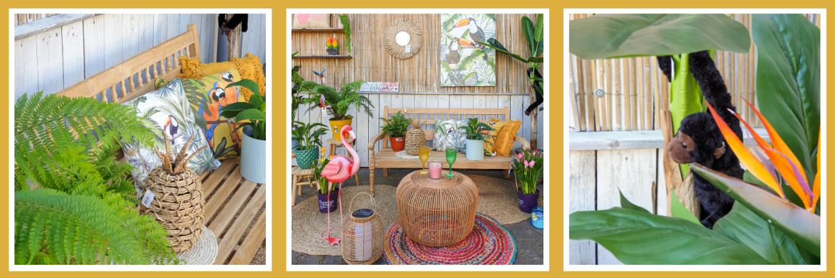 Impressie Caribische stijl