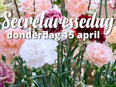 Secretaressedag donderdag 15 april