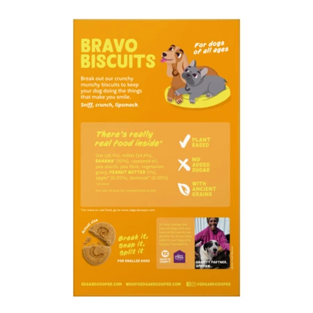 Edgard & Cooper - Adult Biscuit Banaan en Pindakaas - afbeelding 2