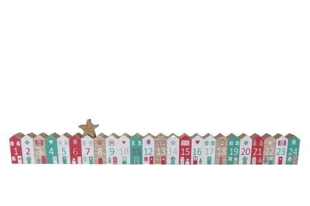 Adventskalender Huisjes Ster