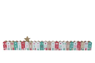 Adventskalender Huisjes Ster