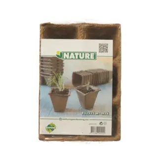 Nature Kweekpottrays 6-vaks 5x5x5cm (10 stuks) - afbeelding 4