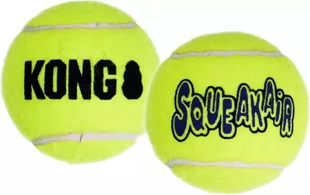 KONG Air Squeaker Tennisbal XSmall - 3 stuks - afbeelding 2