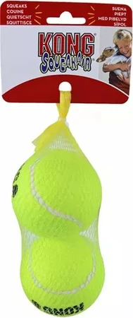 KONG Air Squeaker Tennisbal LARGE- 2 stuks - afbeelding 1