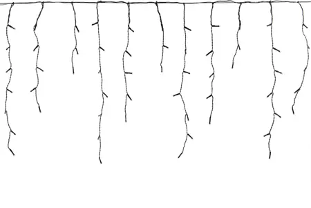 Anna's Collection IJspegelverlichting - 180 LED 360x60cm - Klassiek warm - afbeelding 1