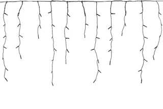 Anna's Collection IJspegelverlichting - 180 LED 360x60cm - Klassiek warm - afbeelding 1