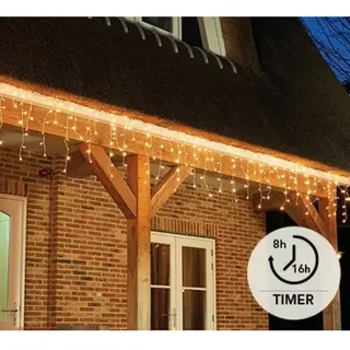 Anna's Collection IJspegelverlichting - 360 LED (7,2m) - Warm Wit - afbeelding 2