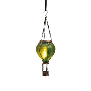 Solar Luchtballon 12 LED Groen van Anna's Collection