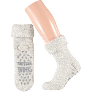 Apollo dames sokken - 45% wol - wit
