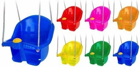 Babyschommel met touw (assorti) - afbeelding 1