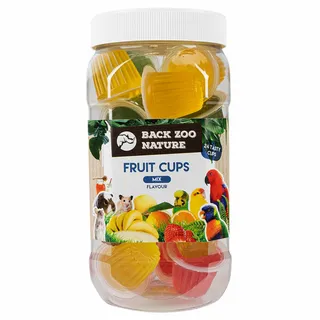 Back Zoo Nature Fruit Cups in Pot - Vogelsnack - 24 stuks - afbeelding 1
