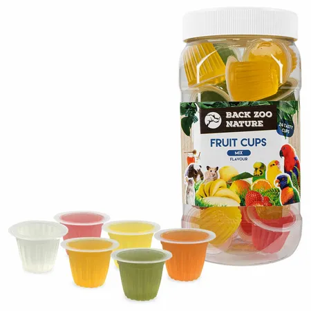 Back Zoo Nature Fruit Cups in Pot - Vogelsnack - 24 stuks - afbeelding 2