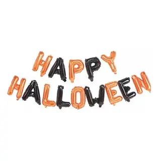 Ballon Folie Happy Halloween - afbeelding 2