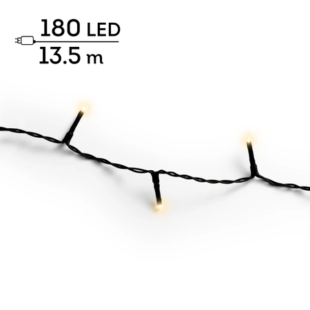 Basic Led Lights - Lumineo - 180 lampjes - Soft Gold - afbeelding 1
