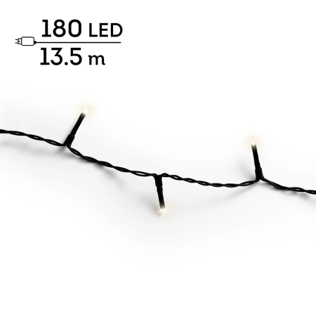 Basic Led Lights - Lumineo - 180 lampjes - Warm Wit - afbeelding 1