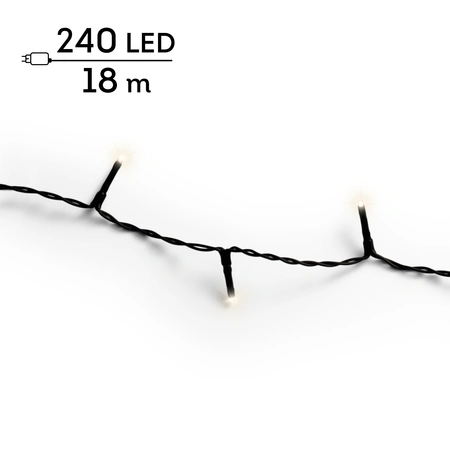 Basic Led Lights - Lumineo - 240 lampjes - Warm Wit - afbeelding 1