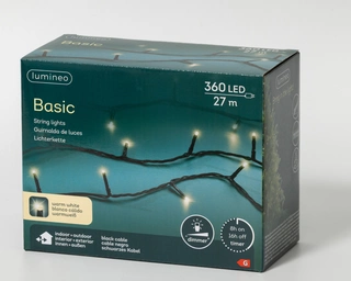 Basic Led Lights - Lumineo - 360 lampjes - Warm Wit - afbeelding 6