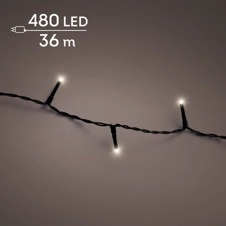 Basic Led Lights - Lumineo - 480 lampjes - Warm Wit - afbeelding 2