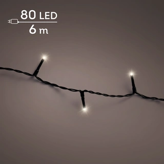Basic Led Lights - Lumineo - 80 lampjes - Warm Wit - afbeelding 3