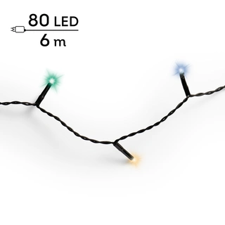 Basic Twinkle Led Lights - Lumineo - 80 lampjes - Multi Colour