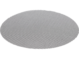 Bbq Grillmat Rond 40cm Zwart - afbeelding 2