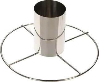 BBQ Kippengrill RVS 20cm - afbeelding 1