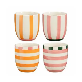 Beker Bliss D9h9.5cm Oranje A4
