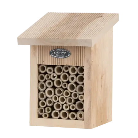 Bijenhuis hout/bamboe - afbeelding 1