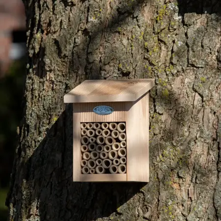 Bijenhuis hout/bamboe - afbeelding 3
