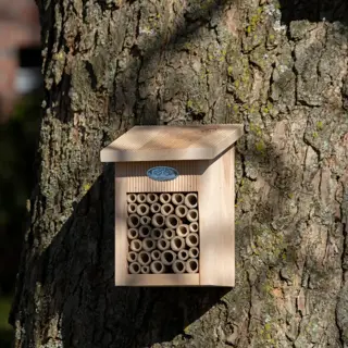 Bijenhuis hout/bamboe - afbeelding 3