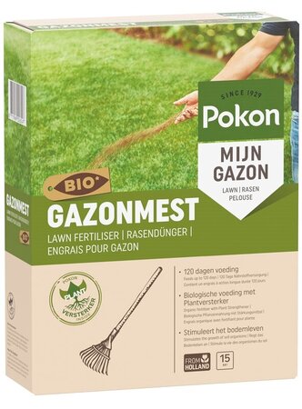 Pokon Bio Gazonmest voor 15m2