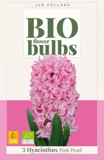 Biologische hyacintenbollen 'Pink Pearl' - 3 stuks