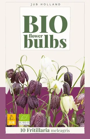 Biologische kievitsbloemen Fritillaria meleagris - 10 stuks