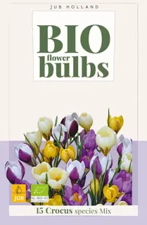 Biologische krokusbollen 'Species Mix' - 15 stuks