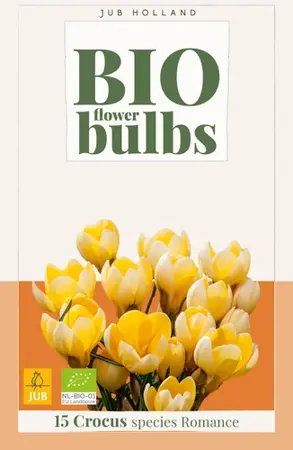 Biologische krokusbollen 'Species Romance' - 15 stuks