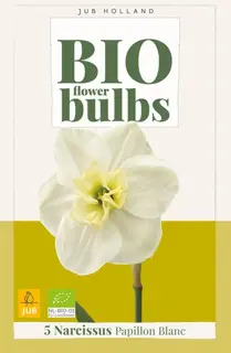 Biologische narcissenbollen 'Papillon Blanc' - 5 stuks