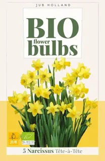 Biologische narcissenbollen 'Tete-a-tete' - 5 stuks