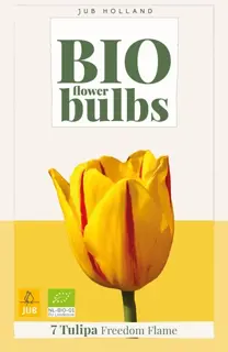 Biologische tulpenbollen 'Freedom Flame' - 7 stuks
