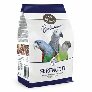 Birdelicious Serengeti Grote Parkiet 2kg - Deli nature - afbeelding 1