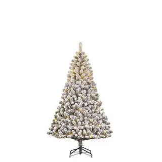 Black Box Trees Kunstkerstboom Charlton Besneeuwd - H120cm met ledverlichting