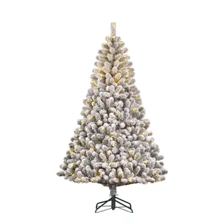 Black Box Kunstkerstboom Charlton Besneeuwd - H215cm met ledverlichting