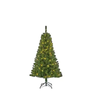 Black Box Trees Kunstkerstboom Charlton Groen - H120cm met ledverlichting