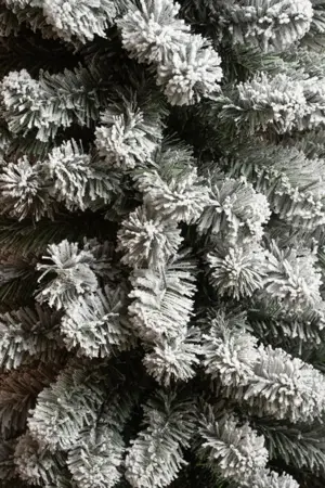 Black Box Trees - Kunstkerstboom Charlton Pilar Besneeuwd - H185cm - afbeelding 2