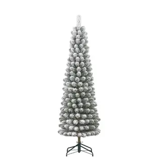 Kunstkerstboom Charlton Pilar Besneeuwd - H215cm