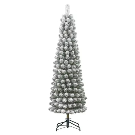 Black Box Trees - Kunstkerstboom Charlton Pilar Besneeuwd - H230cm - afbeelding 1