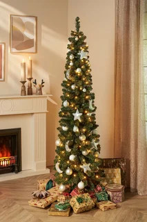 Black Box Trees - Kunstkerstboom Charlton Pilar Groen - H215cm - afbeelding 2