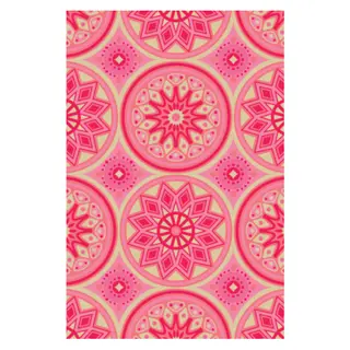 Buitenkleed 180x120cm C Roze